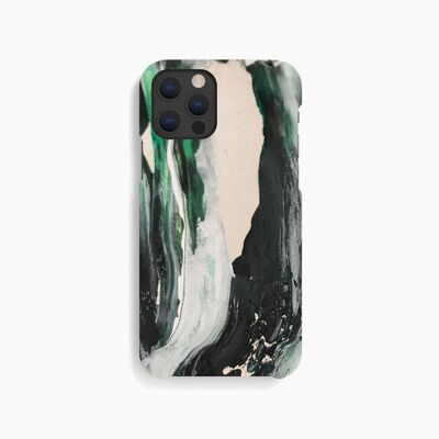 Coque Mobile Peinture Verte - iPhone 12 12 Pro