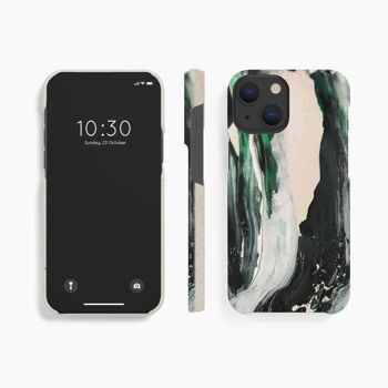 Coque Mobile Peinture Verte - iPhone X XS 4