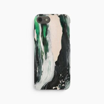 Coque Mobile Peinture Verte - iPhone 6 7 8 SE 1