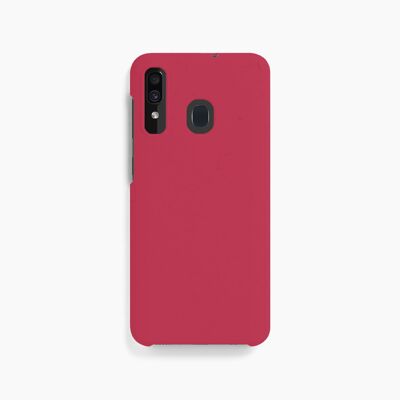 Custodia per cellulare rosso melograno - Samsung A20 A30 A50
