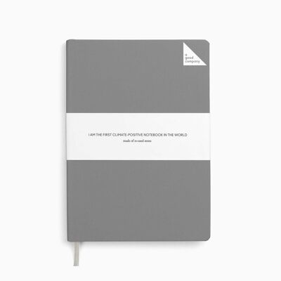 Notebook A5 - Stone Grey - Lined