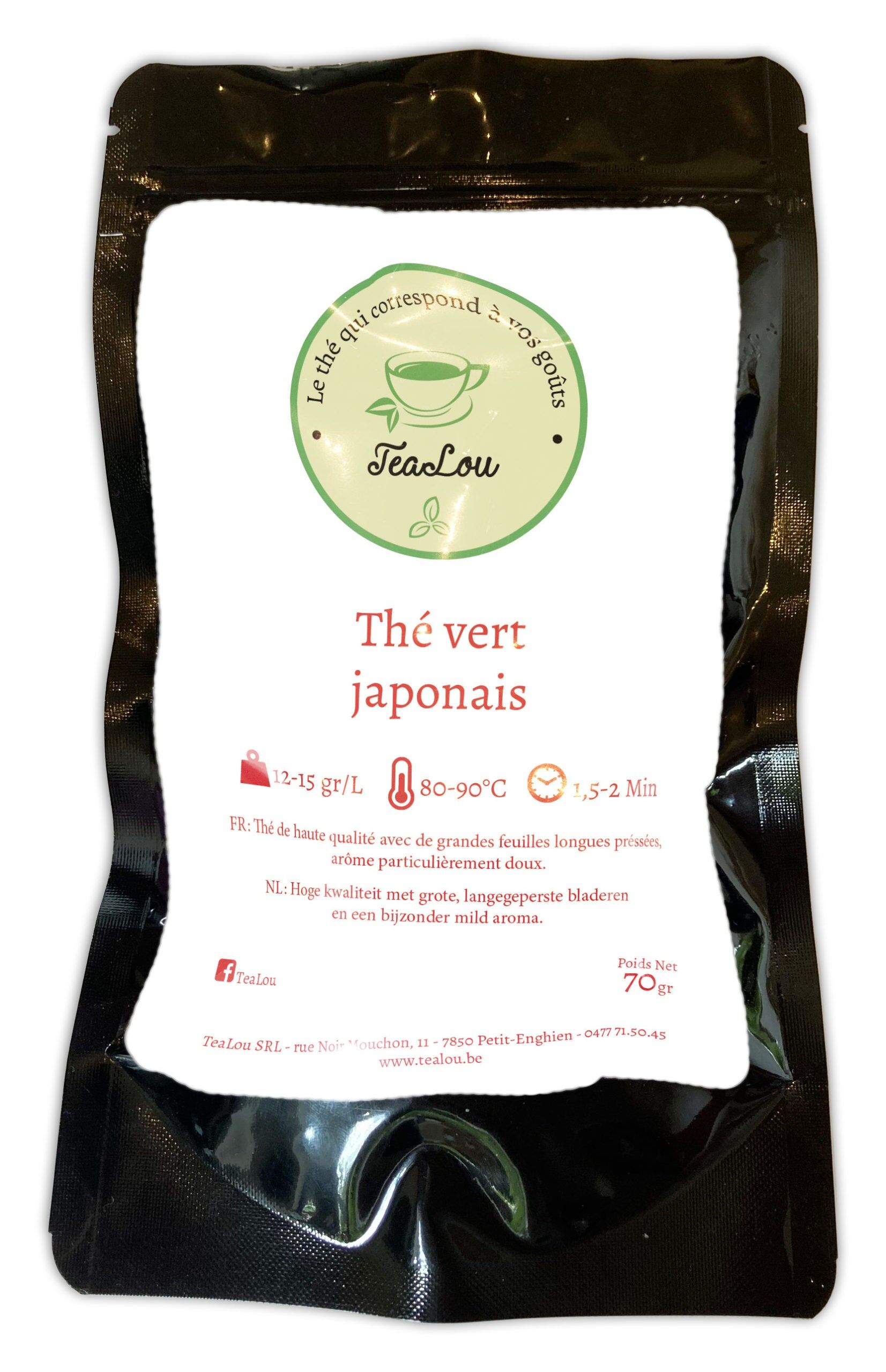 Tè verde giapponese - busta da 70g