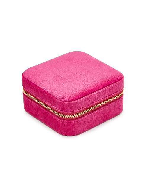 Travel jewelery box col. pink orchid