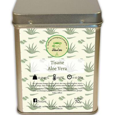 Tisane Aloe Vera - Boîte de 70g