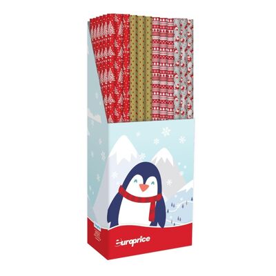 Papier Cadeau Pingouin 70x600