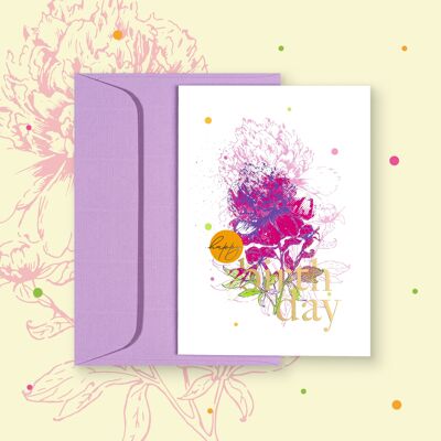 Home Quartier GREETING CARD - Happy Birthday