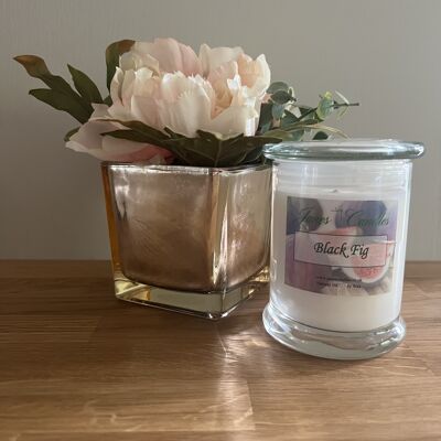 Soy Wax Candle Black Fig