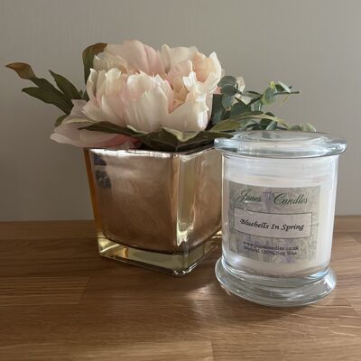 Soy Wax Candle Bluebells in Spring