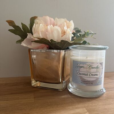 Soy Wax Candle Coconut Creams