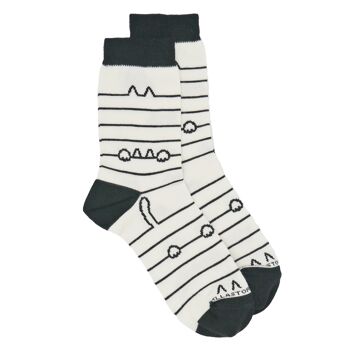 Chaussettes mi-mollet en bambou 10