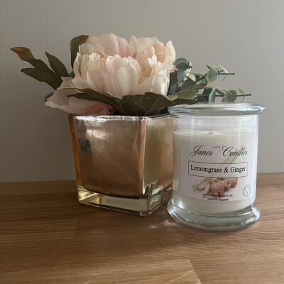 Soy Wax Candle Lemongrass & Ginger