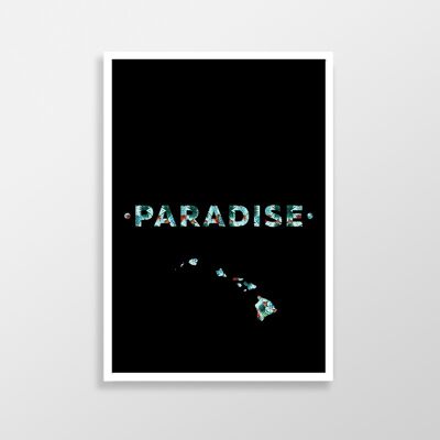 Paradise Art Print - 30x30 cm