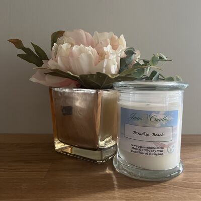 Soy Wax Candle Paradise Beach