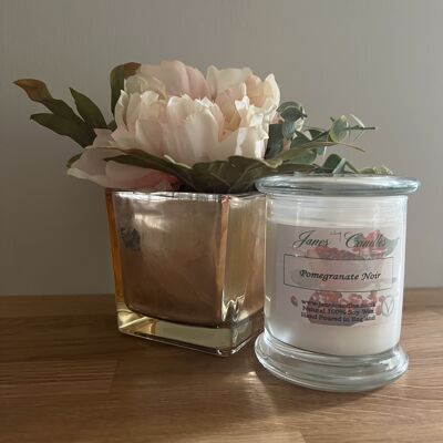 Soy Wax Candle Pomegranate Noir