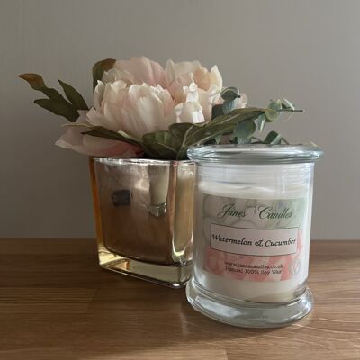 Soy Wax Candle Watermelon & Cucumber