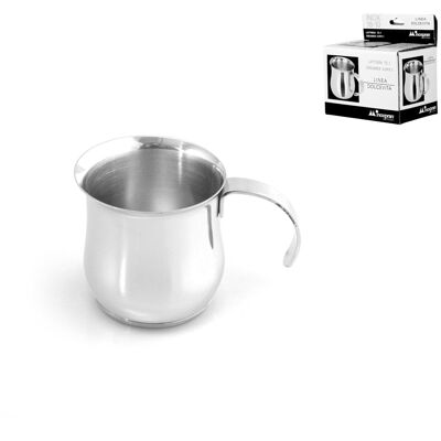1 cup stainless steel dolcevita milk jug