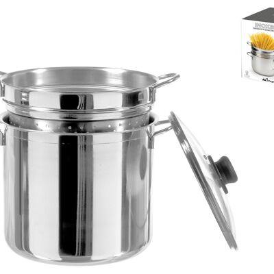 Inoxboil pasta cooker with basket 26 cm