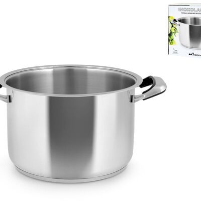 Stainless steel pot 2 classic cm30x20