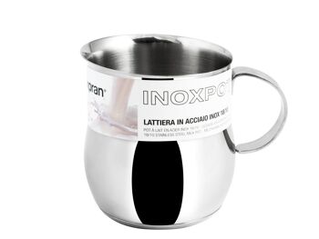 Pot à lait Inoxpot en acier inoxydable cc 750 3