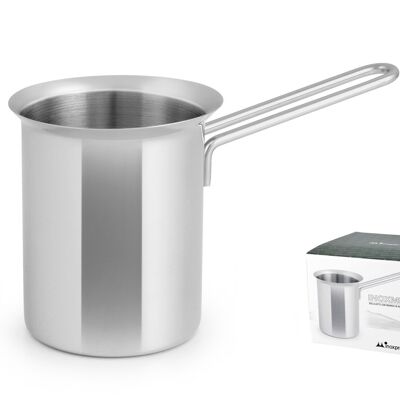 Bollilatte inox inoxpran manico lungo 1,0lt