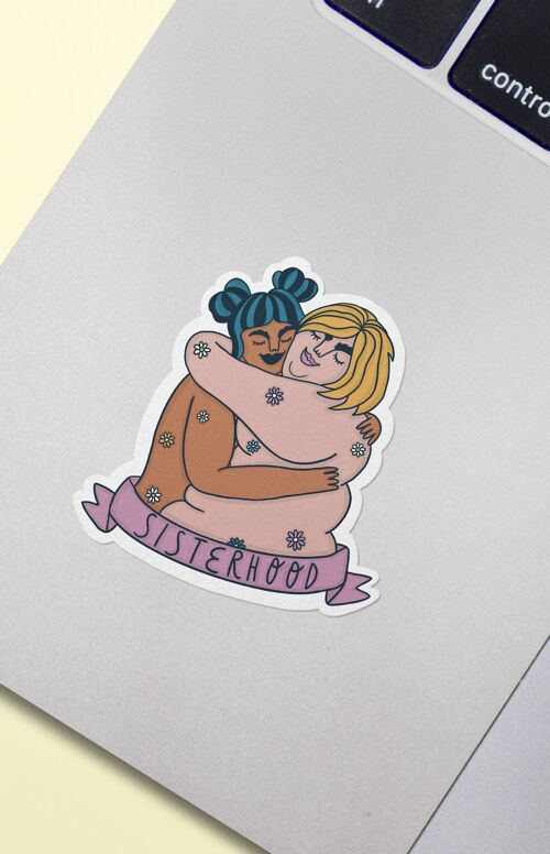 Sisterhood - feminist sticker
