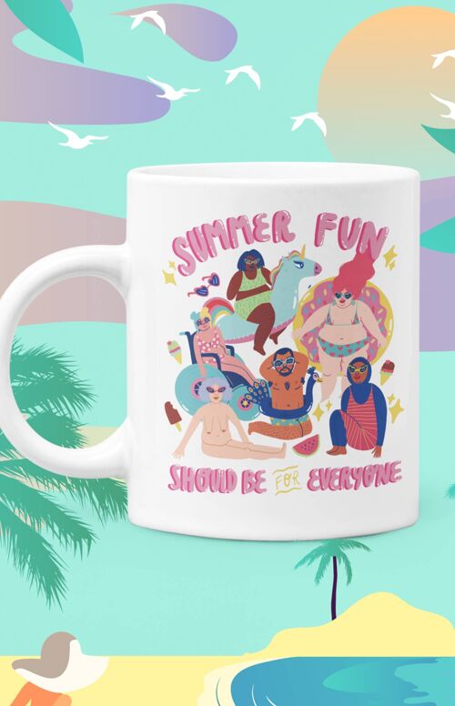 Summer Fun - Body positive Mug
