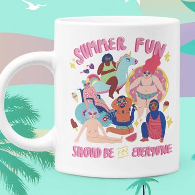 Summer Fun - Body positive Mug