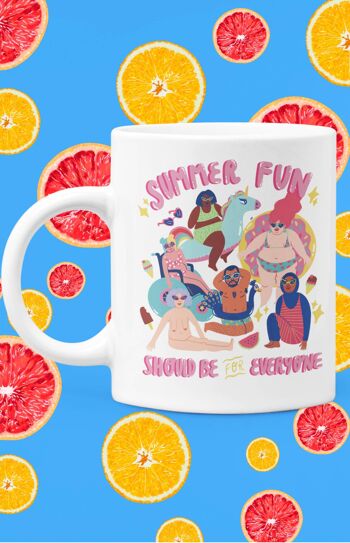 Summer Fun - Mug positif pour le corps 2