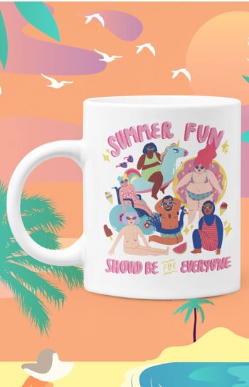 Summer Fun - Mug positif pour le corps 3