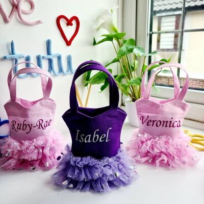 Mini Tote Bags For Kids, Ballerina Tutu Birth