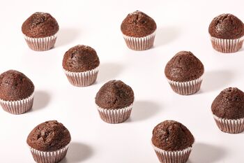 Cupcakes Mdalen | 40 unités | SANS GLUTEN, SANS LACTOSE | Cacao | Fabriqué traditionnellement en Espagne. 3