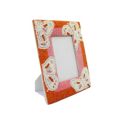 Butterfly Photo Frame - Glass Beads