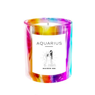 Maison MM Zodiac Aquarius Candle - Natural Wax