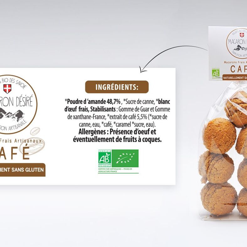 La Poudre d'amande Bio de Biscuits Bio des Savoie - Épicerie