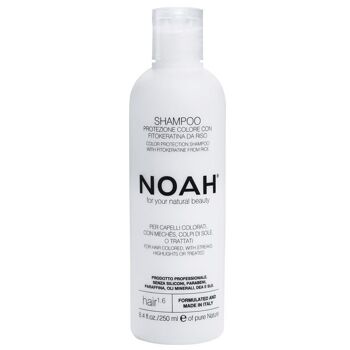 NOAH – Shampoing Protection Couleur 1.6 à la Phytokératine de Riz 250ML 1