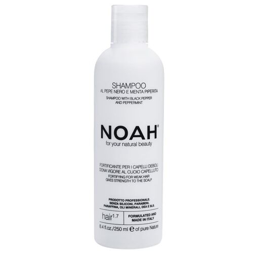 NOAH – 1.7 Fortifying Shampoo with Black Pepper and Peppermint 250ML
