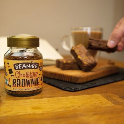 Beanies 50g - Instant-Kaffee mit Schokoladen-Brownie-Geschmack