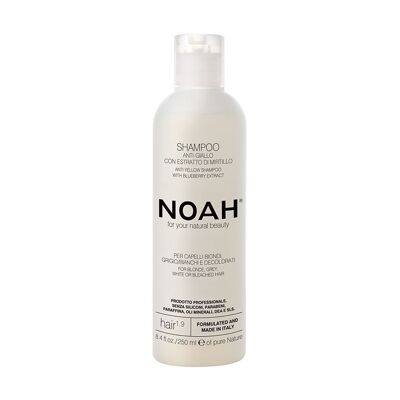 NOAH – 1.9 Shampoo Antigiallo con Estratto di Mirtillo 250ML