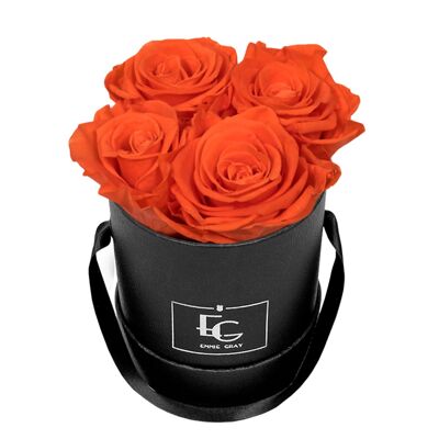 Classic Infinity Rose Box | Orange Flame | XS