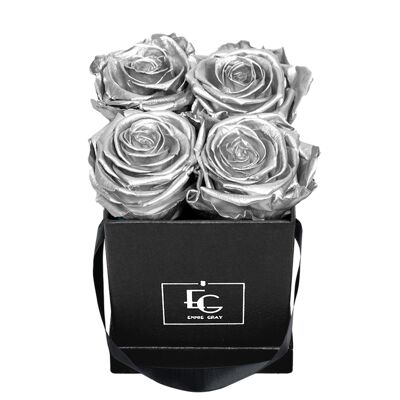 Classic Infinity Rose Box | Silver | XS