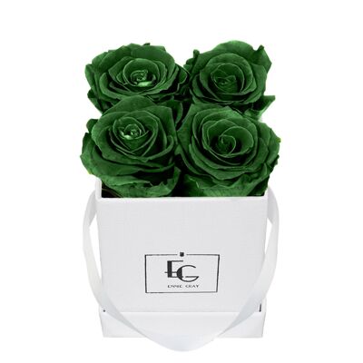 Boîte Rose Infini Classique | Vert émeraude | XS