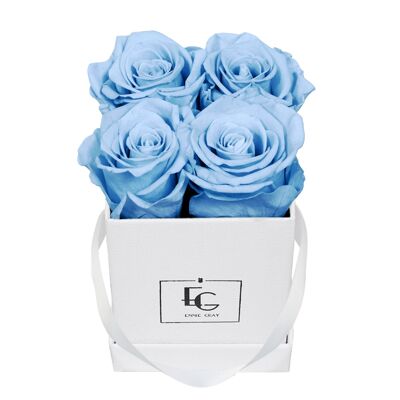Classic Infinity Rose Box | Baby Blue | XS