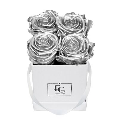 Boîte Rose Infini Classique | Argent | XS
