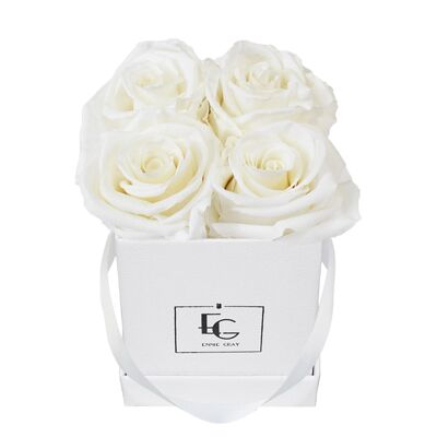Boîte Rose Infini Classique | Blanc pur | XS