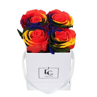 Classic Infinity Rose Box | Rainbows | XS