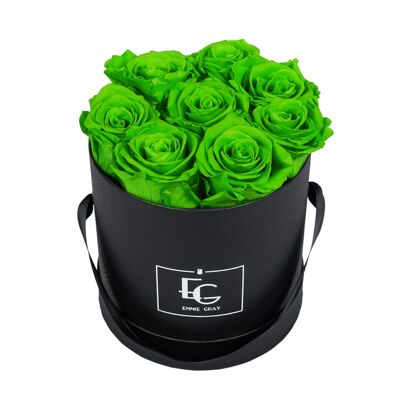 Classic Infinity Rose Box | Green Glow | S