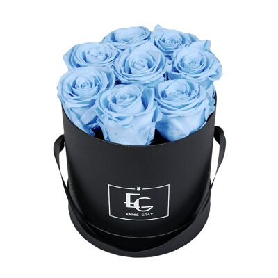 Classic Infinity Rose Box | Baby Blue | S