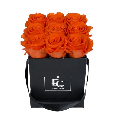 Boîte Rose Infini Classique | Flamme orange | S
