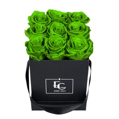 Boîte Rose Infini Classique | lueur verte | S