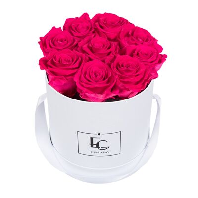 Classic Infinity Rose Box | hot pink | S